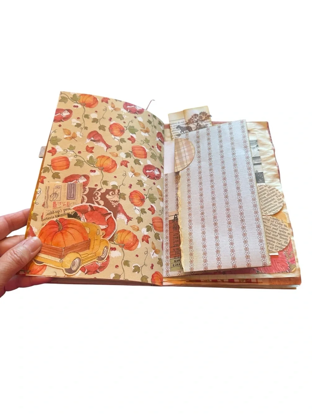 Handmade Junk Journal Fall Theme One of a Kind!